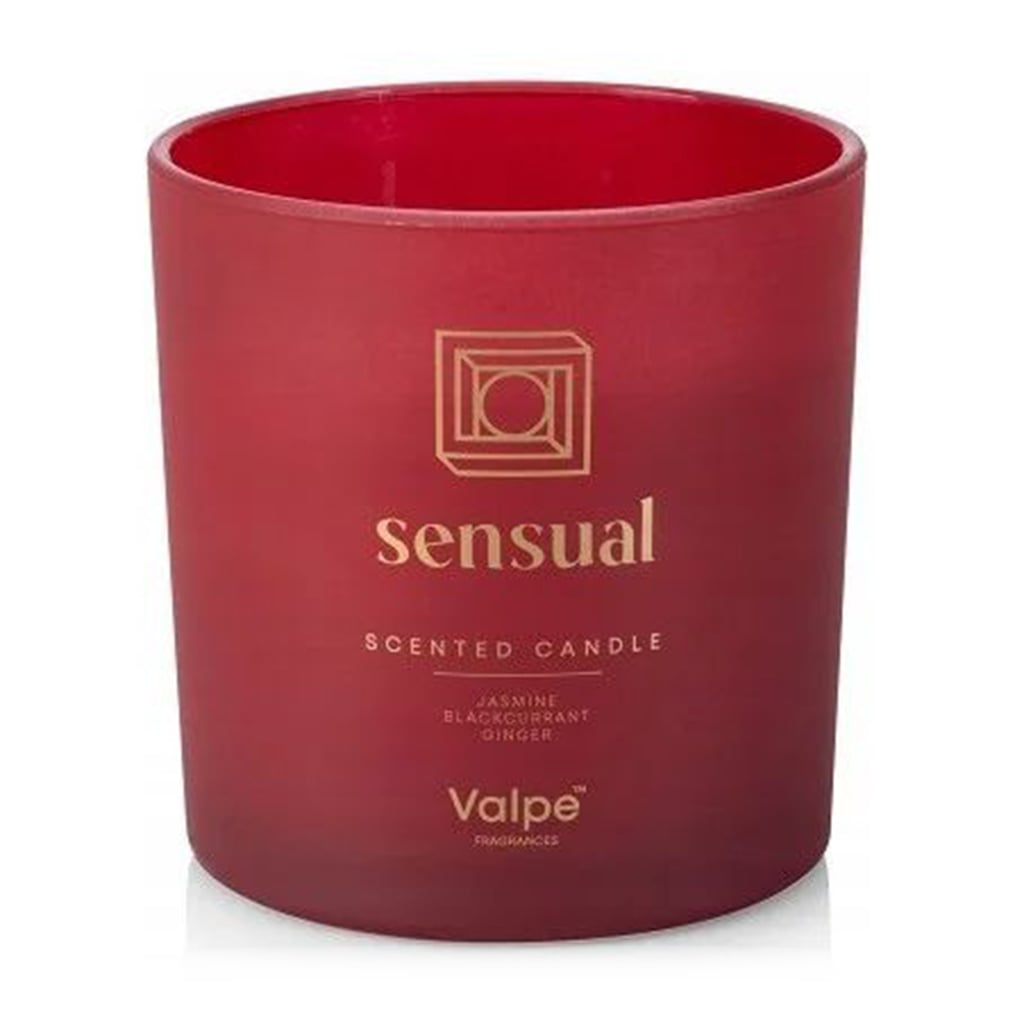 Ароматична свічка в склянці Bispol Scented Candle Valpe Sensual, 300 г (sn100m-390)
